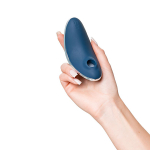 Синий вакуум-волновой вибростимулятор клитора 12см Satisfyer Vulva Lover 1