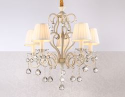 Ambrella Подвесная люстра с абажурами и хрусталем Traditional TR4560