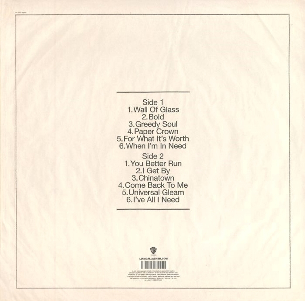 Liam Gallagher / As You Were (LP)