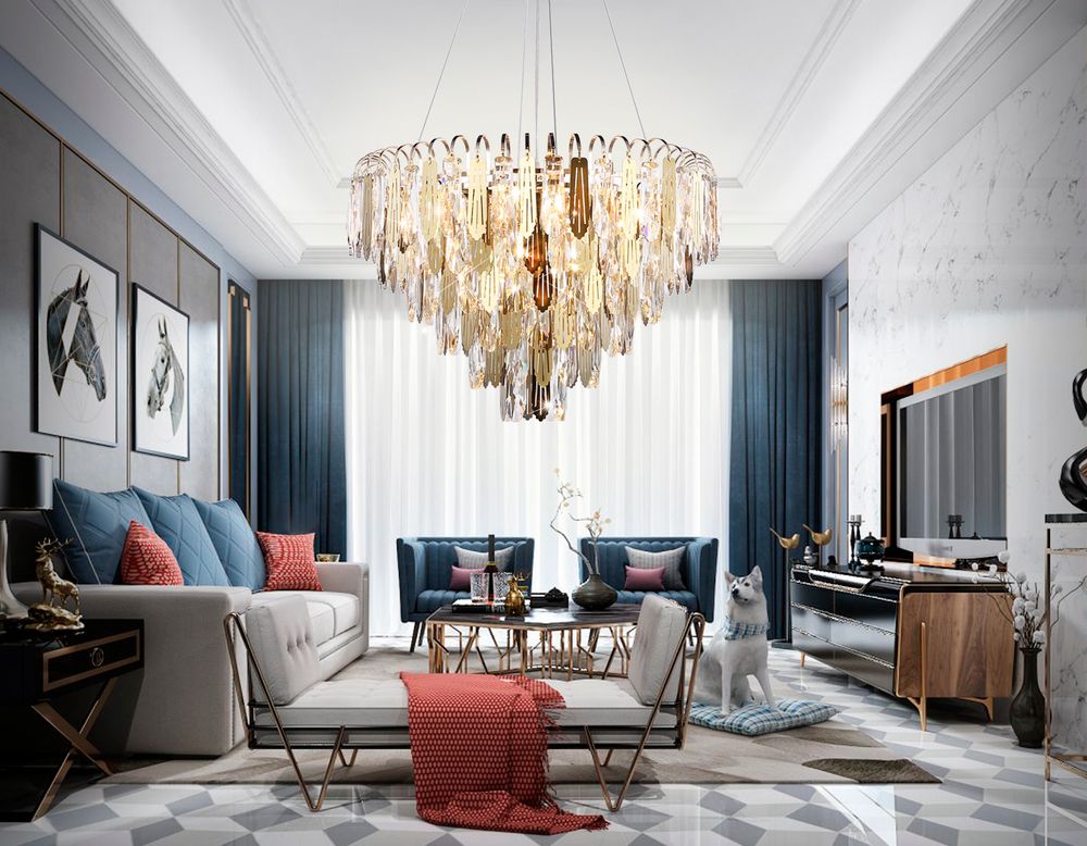 Ambrella Подвесная люстра с хрусталем Traditional TR5258