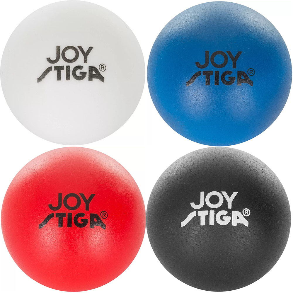 Мяч для настольного тенниса Stiga Joy, 1110-5240-04, диаметр 40+мм, упаковка 4 шт