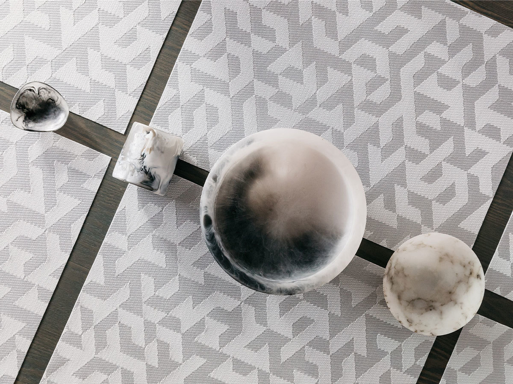 Салфетка подстановочная 36х48 Chilewiсh Prism Silver 100549-001