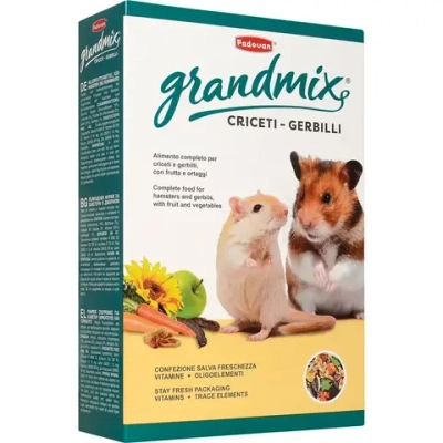 Padovan grandmix criceti корм для хомяков и мышей комплексный основной - 1 кг