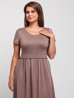 Платье Женственность Виотекс КОФЕЙНЫЙ