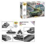 Модель для сборки ТАНК "Тяжелый советский ИС-2", масштаб 1:72, ЗВЕЗДА, 5011