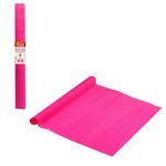 Бумага гофрированная (креповая) ДЛЯ ФЛОРИСТИКИ 110 г/м2, фуксия, 50х250 см, ОСТРОВ СОКРОВИЩ, 112544