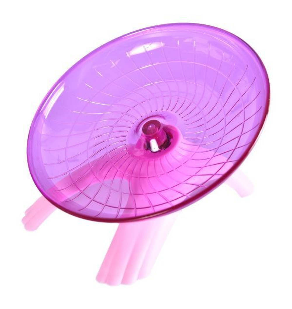 HOMEPET Беговое колесо для мелких грызунов пластиковое, 18*18*11 см