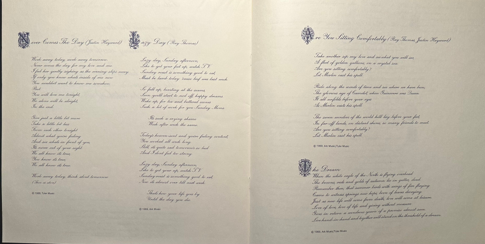 The Moody Blues - On The Threshold Of A Dream (Англия 1969г.)