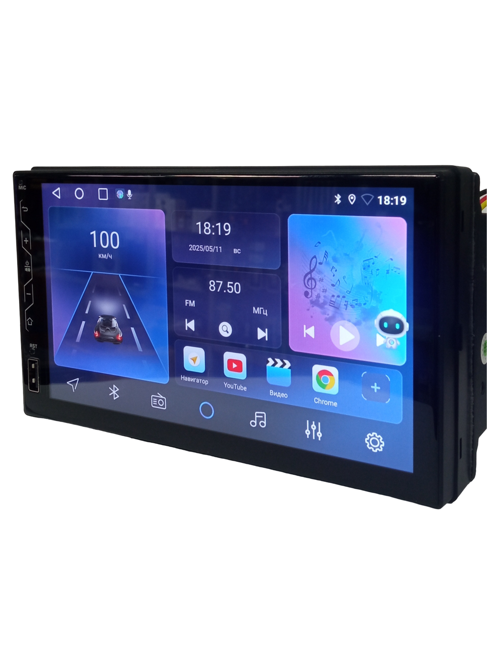 Автомагнитола 2DIN LED DSP7" Android 4+64GB AHD BOS-MINI A7
