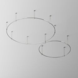 Шинопровод магнитный накладной/подвесной Maytoni Flarity TRX154-2SR-D1800-PT