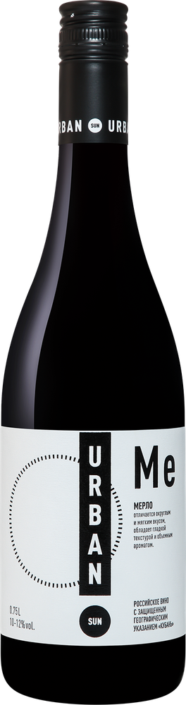 Вино Урбан Сан Мерло сух крас 0,187 10-12% ООО Олимп Россия