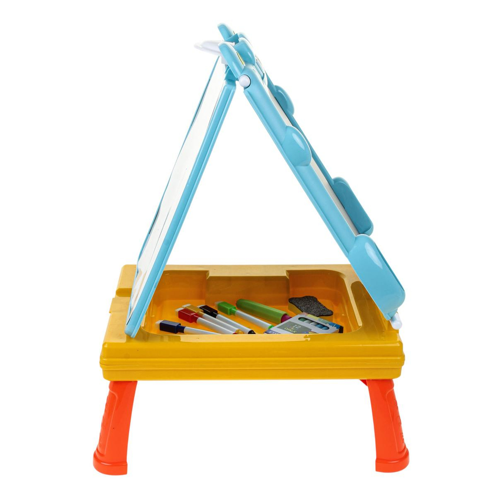 Мольберт 2-ух сторонний, пенал 28,5*10*38,5 см. коробка 819-22M