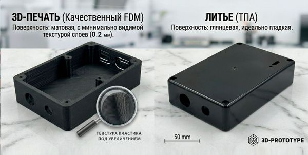 3D-печать vs Литье в пресс-формы: что выгоднее для бизнеса в Новосибирске?