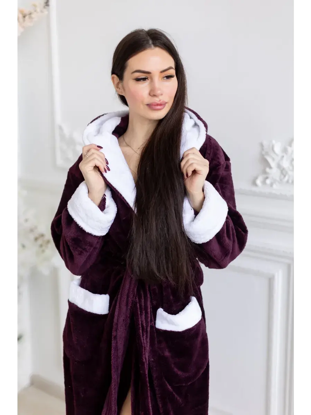 Халат длинный домашний