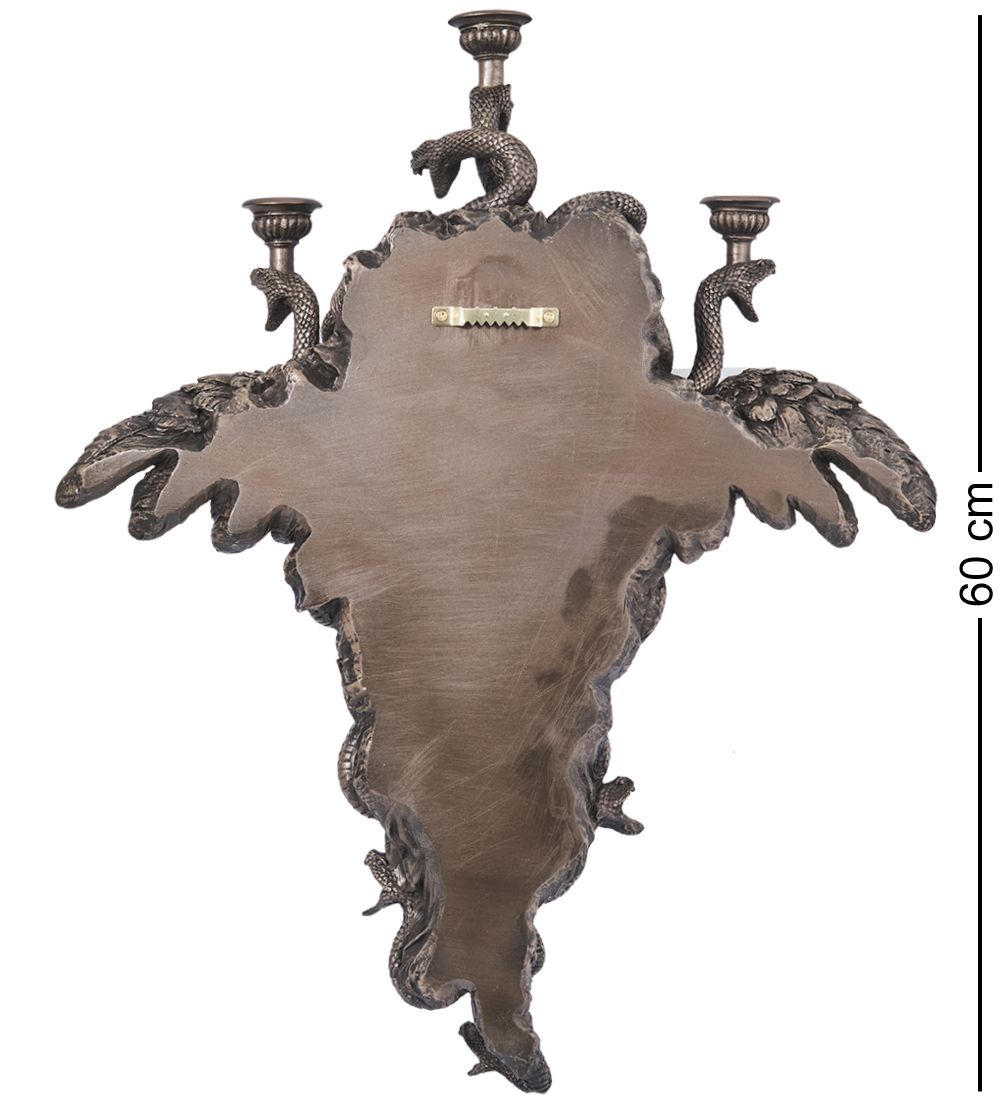 WS-1327 Подсвечник «Голова Медузы Горгоны»