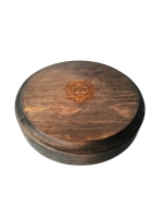 Тарелка деревянная из массива кедра