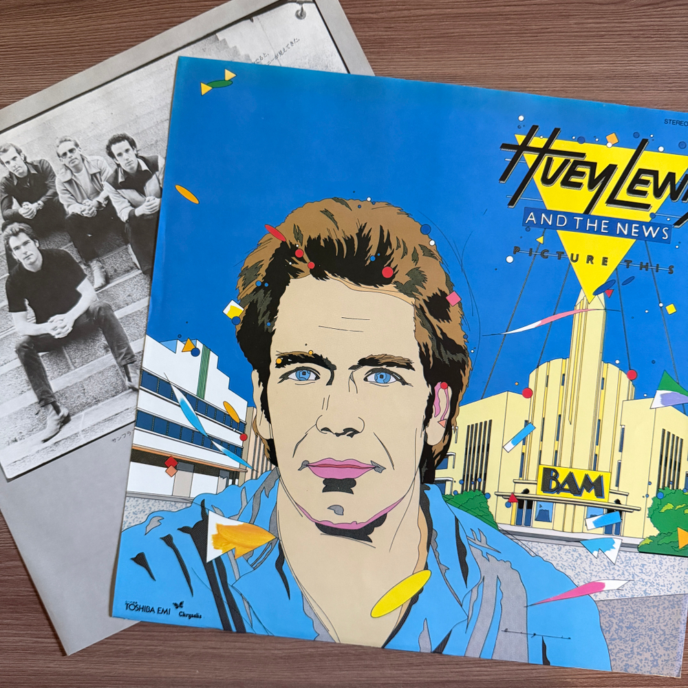 Huey Lewis And The News ‎– ‎Picture This (Япония 1982г.) Т
