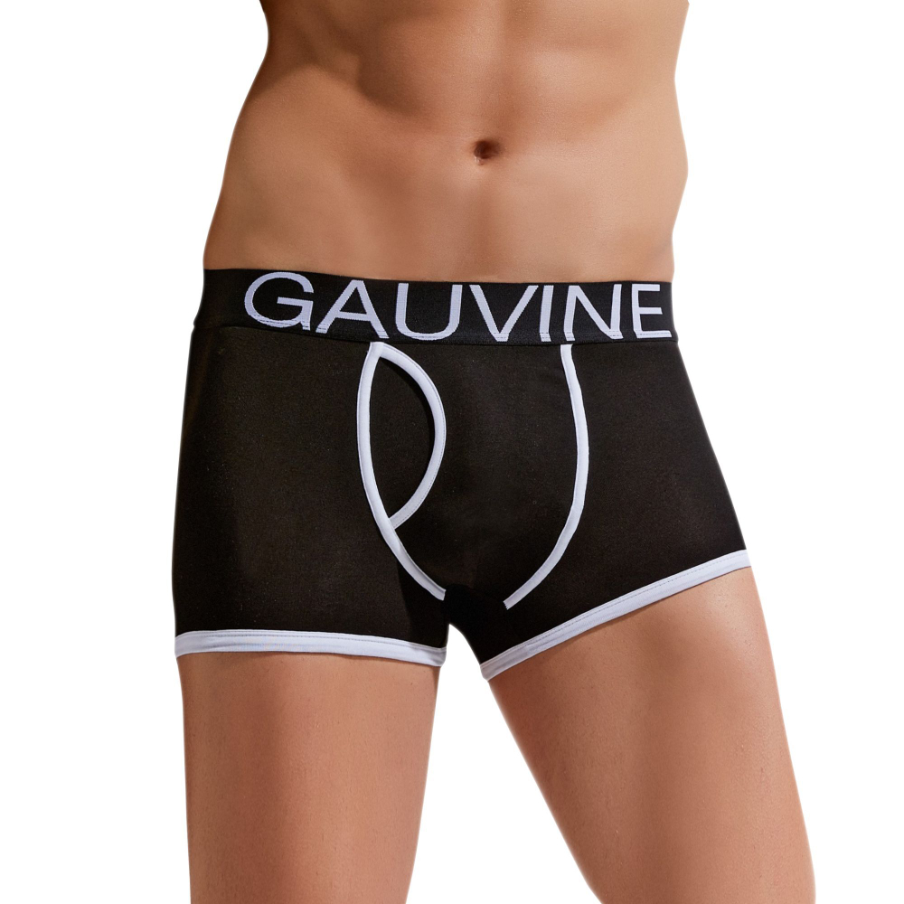 Мужские трусы-боксеры Cotton Sport Trunk (Размер: L) (Цвет: черный)