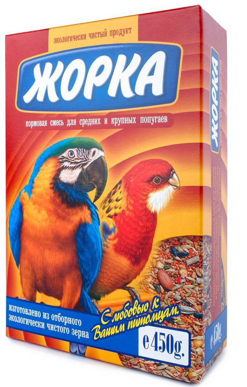 Жорка кормовая смесь для средних и крупных попугаев