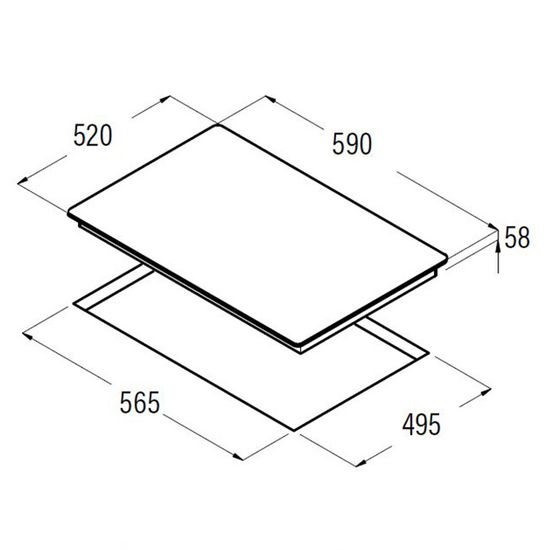 Индукционная варочная панель CATA I 6104 BK