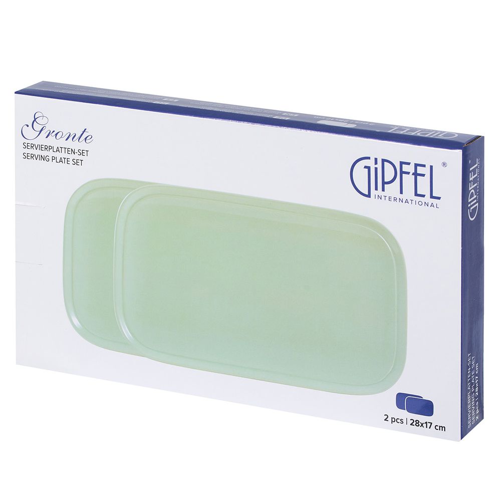 Набор тарелок сервировочных Gipfel Gronte 52230 28х17 см
