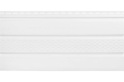 Софит к сайдингу Profbuild перфорация по центру Белый 3000х305 мм