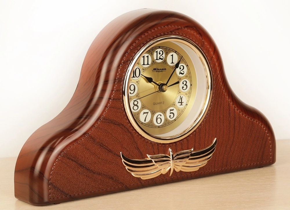 Настольные часы MIRRON, интерьер, дерево