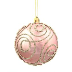 GAEM Набор из 12шт Украшение новогоднее Шар "Волшебный завиток", D 8 см, L35 W27 H9 см