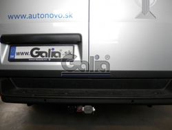 Фаркоп оцинкованный Galia V085C для Volkswagen Crafter фургон со ступенькой, одинарные колеса сзади 2017-(паспорт и сертификат в комплекте)(без электрики)