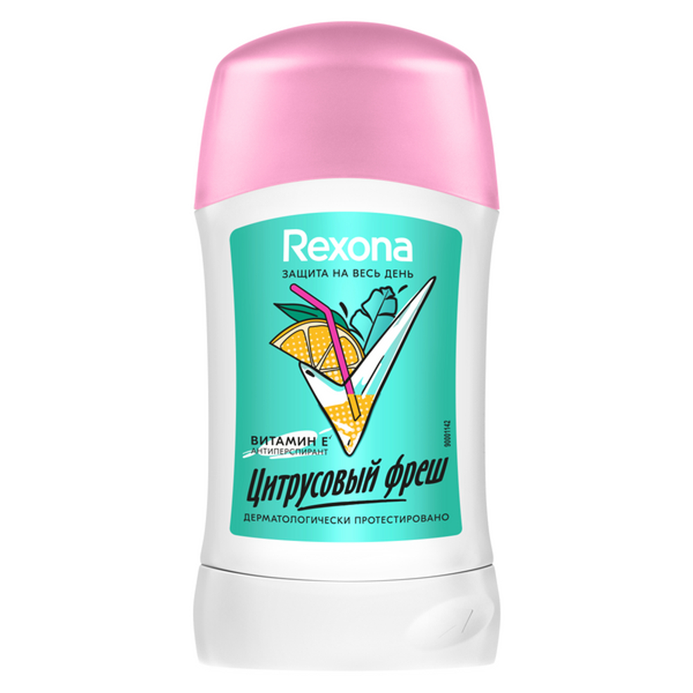Rexona дез. Стик Жен. Цитрусовый ФРЕШ 40 мл. *6*30*