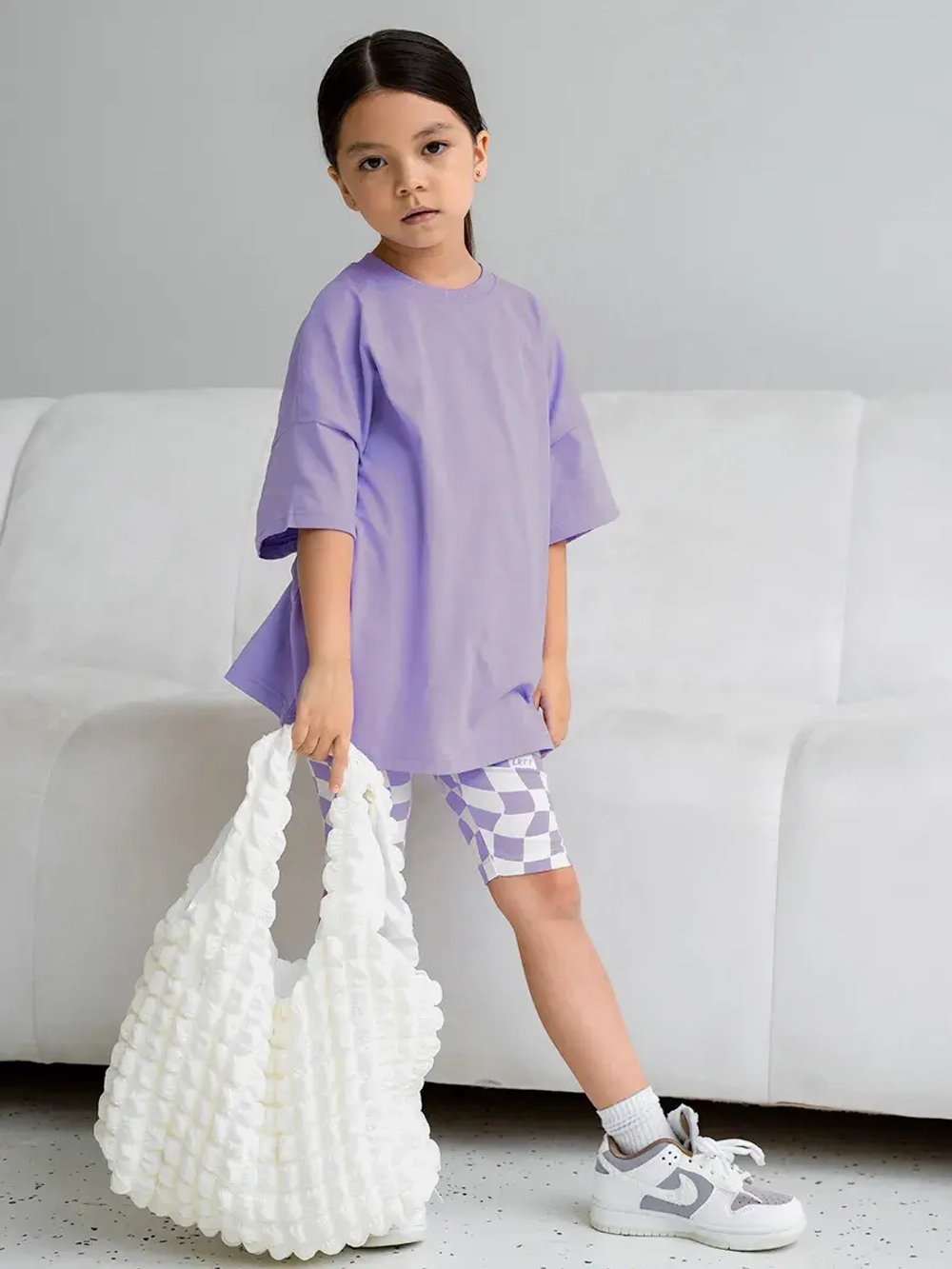 Футболка для девочки оверсайз