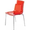 Стул X-Treme S прозрачный красный
