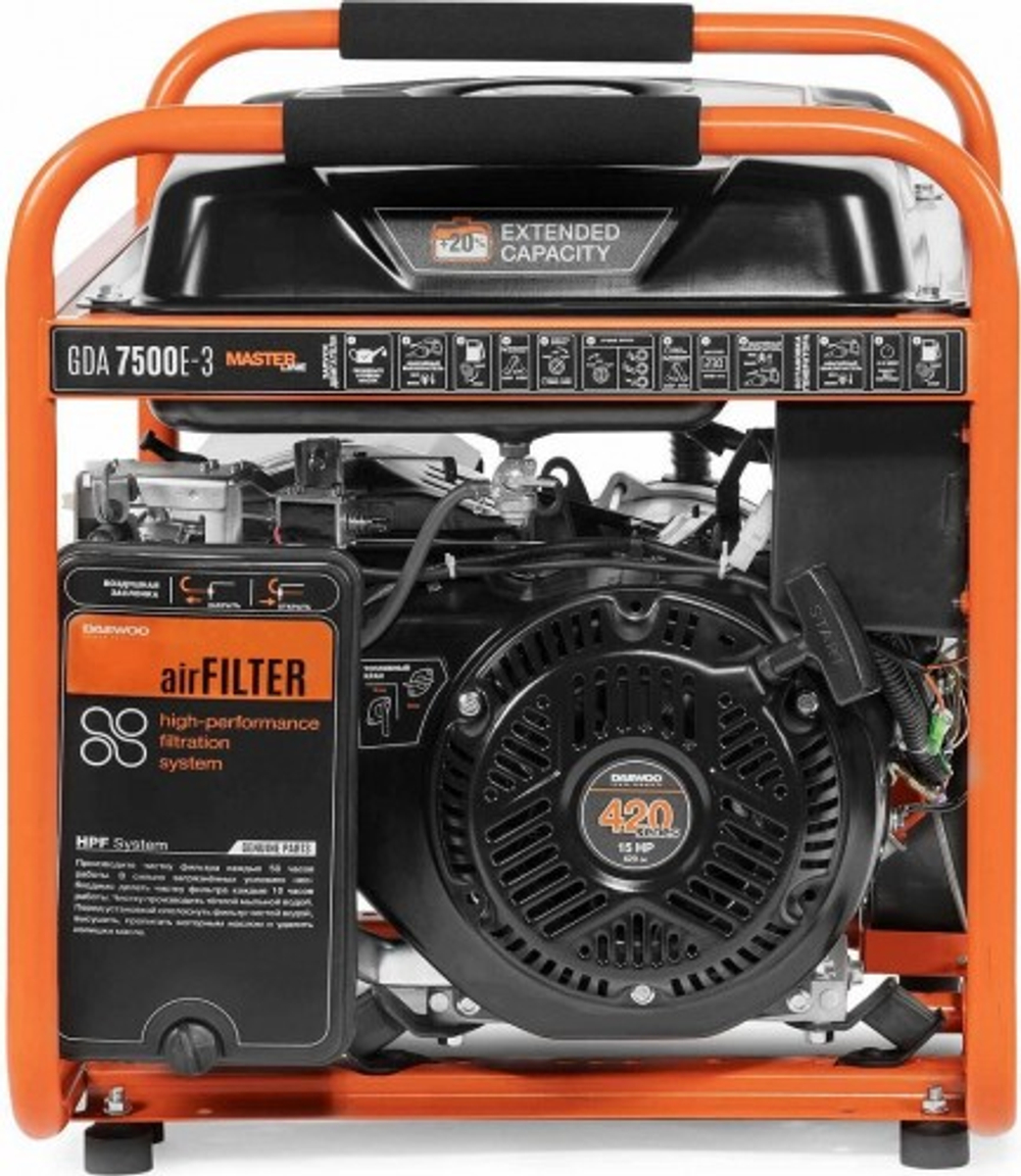 Генератор бензиновый DAEWOO GDA 7500E-3