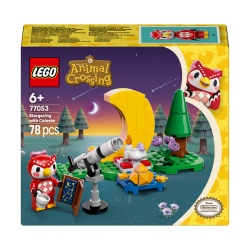 LEGO Animal Crossing - Наблюдение за звездами с Celeste 77053