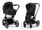 Детская коляска Cybex Priam IV 2 в 1 Sepia Black шасси Matt Black