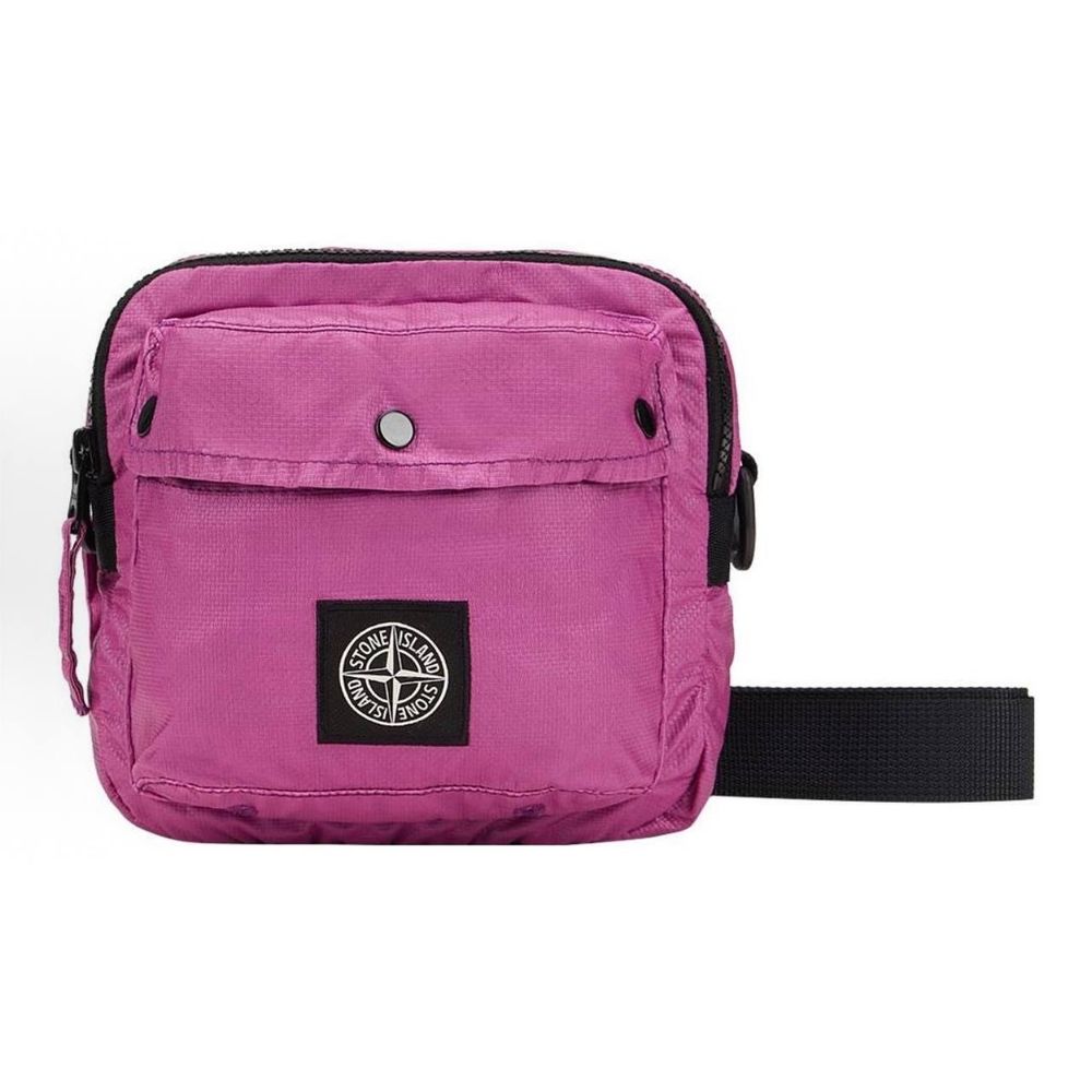Сумка Stone Island Canvas Crossbody Messenger Bag Pink