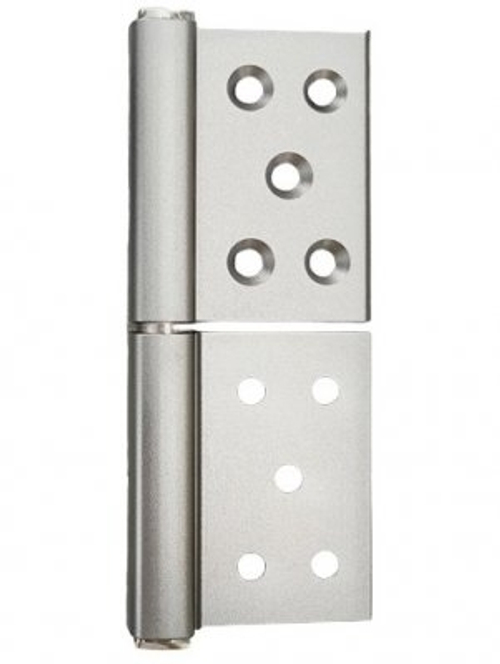 Петля без врезки B1-SC R 126,3x90,5 x3.0 (матовый хром, правый)