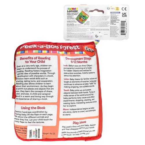 Lamaze, Peek-a-Boo Forest, для детей от 6 месяцев, 1 штука