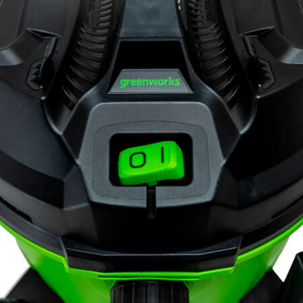 Пылесос для сухой и влажной уборки GREENWORKS G120WDV 1300 Вт,34 л,шланг 3 м (4701207)