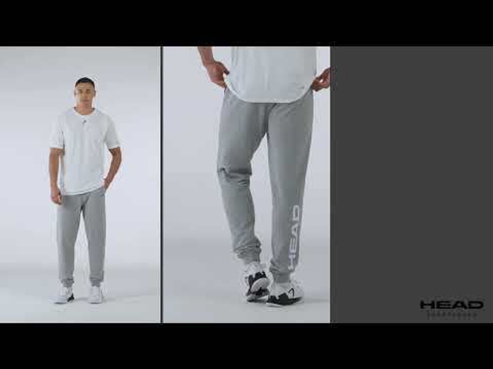 Мужские теннисные штаны Head Club Original - серый