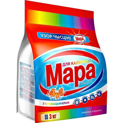 Стиральный порошок СМС Мара автомат 4в1 3кг