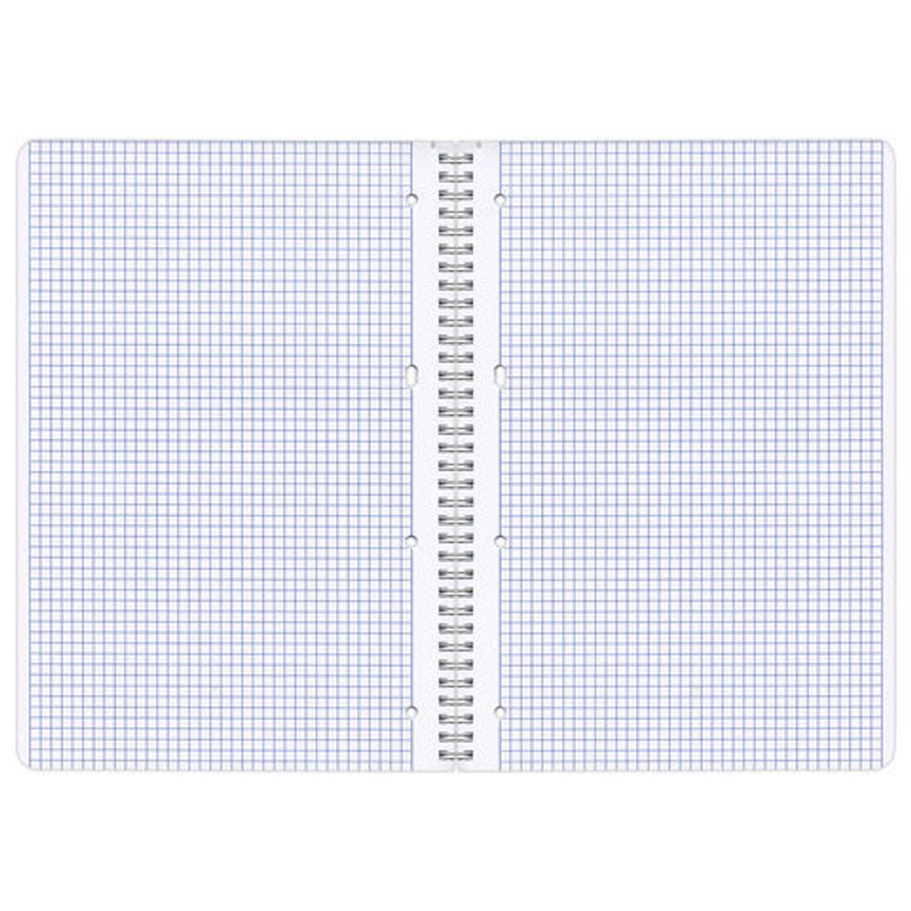 Тетрадь А4, 96 л., BRAUBERG ЭКО, гребень, клетка, обложка картон, МОНОХРОМ 2, 402058