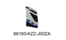 86193-KZZ-J00ZA. STRIPE B, R. FR. SHROUD *TYPE1*. Honda CRF250Rally. Sticker OEM