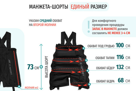 Seven Liner (Z-Sport) Манжета-шорты (Размер 3 в 1, без аппарата)