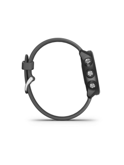 Garmin Forerunner 245 чёрный с серым ремешком беговые смарт-часы с GPS (010-02120-10)