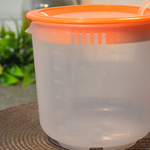 Миска для миксера 1,5л с мерной шкалой, мандарин