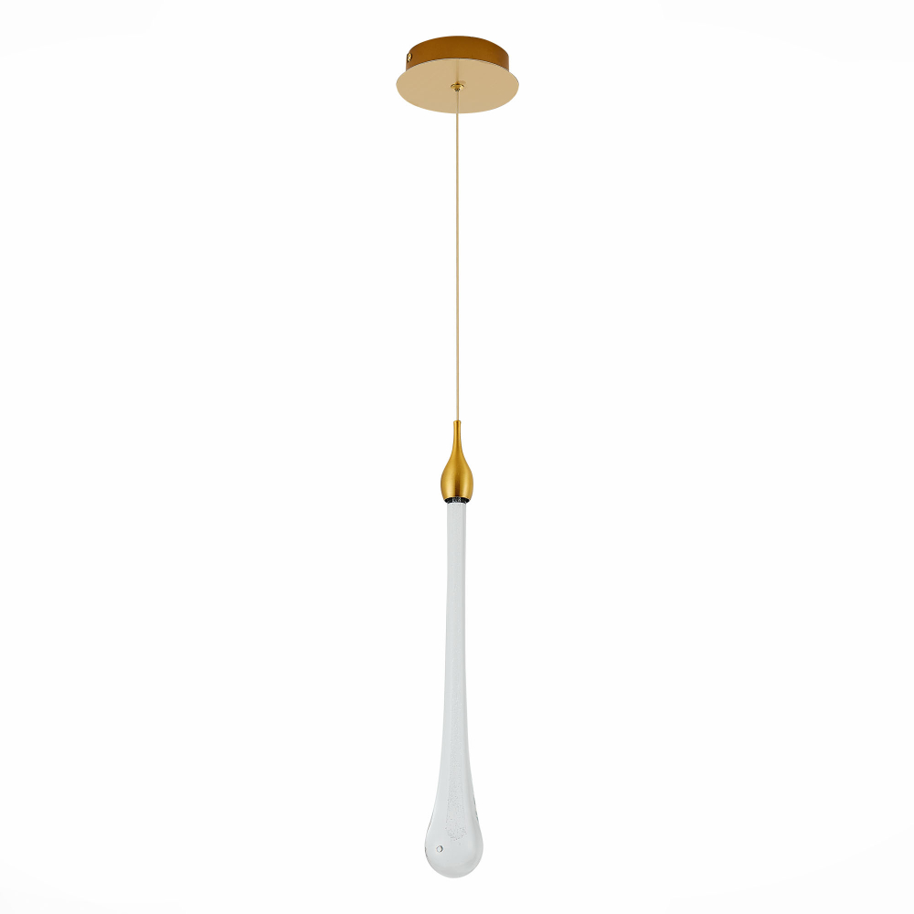 SL6103.203.01 Подвес ST-Luce Золотистый/Прозрачный LED 1*3W 4000K