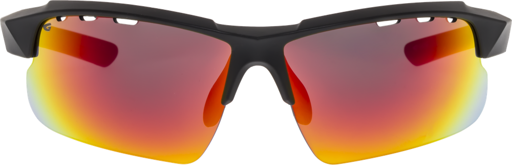 Спортивные очки GOG Faun / Matt Black / Red Lens