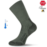Носки Lasting TXC 620, wool+acryl, зеленый, размер L , TXC620-L