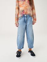 Джинсы широкие для девочки Next N31-184, Голубой